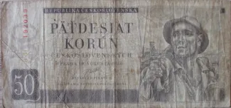 Czechoslovakia 50 Korun, 1950 image