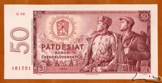 Czechoslovakia 50 Korun, 1964 image