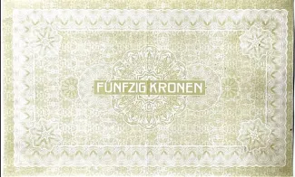 Czechoslovakia 50 Kronen, 1918 reverse