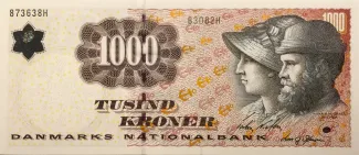 Denmark 1.000 Kroner, 2004-2006 obverse