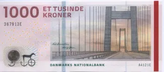 Denmark 1.000 Kroner, 2011-2013 obverse