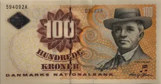 Denmark 100 Kroner, 2002-2008 obverse
