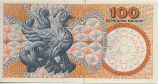 Denmark 100 Kroner, 2002-2008 reverse