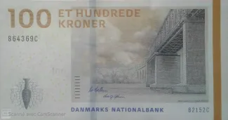 Denmark 100 Kroner, 2009-2015 obverse