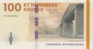 Denmark 100 Kroner, 2019-2020                (2024) obverse