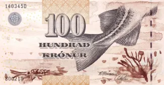 Denmark 100 Krónur, 2002 obverse