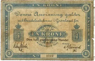 Denmark 1 Krone, 1911 obverse
