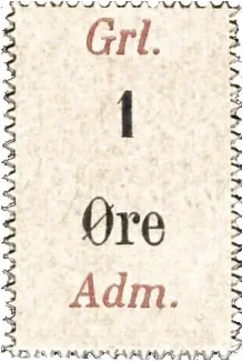Denmark 1 Øre, 1941 obverse