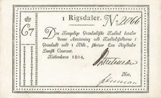 Denmark 1 Rigsdaler - Christian VII, 1804 obverse