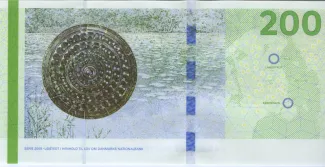 Denmark 200 Kroner, 2010-2016 reverse