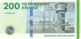Denmark 200 Kroner, 2021 obverse