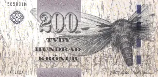 Denmark 200 Krónur, 2011 obverse