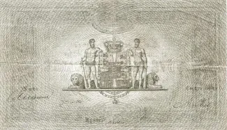 Denmark 20 Rigsbankdaler, 1851 reverse