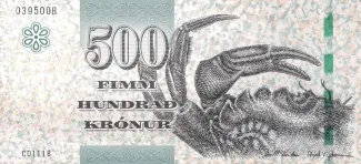 Denmark 500 Krónur, 2011 obverse