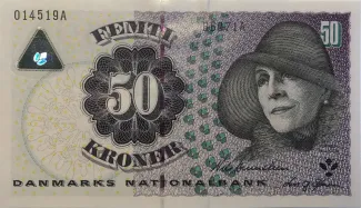 Denmark 50 Kroner, 2004-2007 obverse