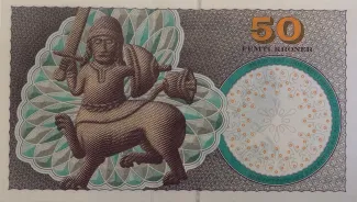 Denmark 50 Kroner, 2004-2007 reverse