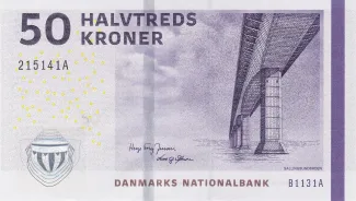 Denmark 50 Kroner, 2009-2016 obverse