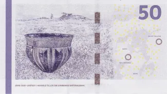 Denmark 50 Kroner, 2009-2016 reverse