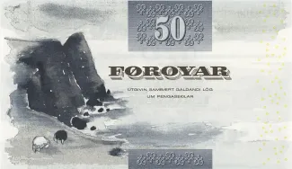 Denmark 50 Krónur, 2001 reverse