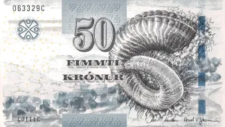 Denmark 50 Krónur, 2011 obverse