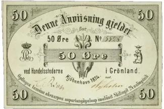 Denmark 50 Øre / 24 Skilling - Christian IX, 1874 obverse