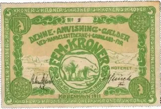 Denmark 5 Kroner, 1911 obverse