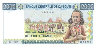 Djibouti 2.000 Francs, 2013 image