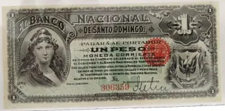 Dominican Republic 1 Peso, 1898