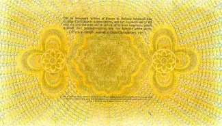 Dutch Caribbean 1 Gulden, 1920 reverse