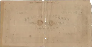 Dutch Caribbean 25 Gulden, 1879-1913                (1879-1914) reverse