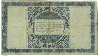 Dutch Caribbean 2.5 Gulden, 1938 reverse