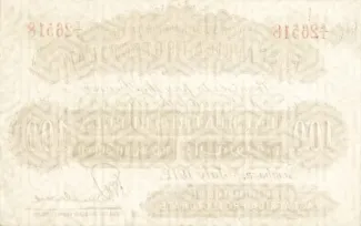 East Africa 100 Rupees, 1912 reverse