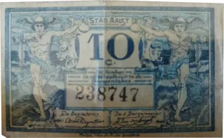East Flanders, Province of 10 Centimes, 1914-1918