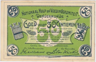 East Flanders, Province of 50 Centimes,  image