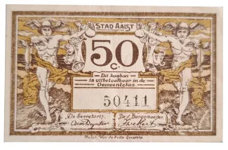 East Flanders, Province of 50 Centimes, 1914-1918