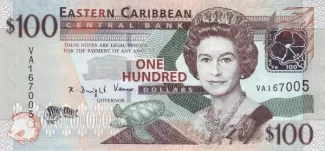 Eastern Caribbean States 100 Dollars, 2008 image