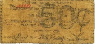 Eastern Samar 50 Centavos, 1942 image