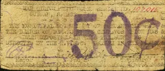 Eastern Samar 50 Centavos, 1943 image