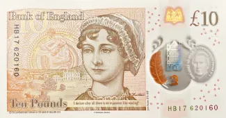 England 10 Pounds - Charles III, 2024 reverse