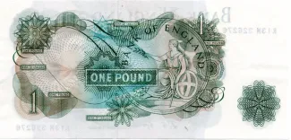 England 1 Pound - Elizabeth II, 1960-1978 reverse