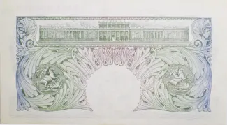 England 1 Pound, 1928-1948 reverse