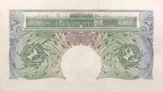 England 1 Pound, 1948-1960 reverse