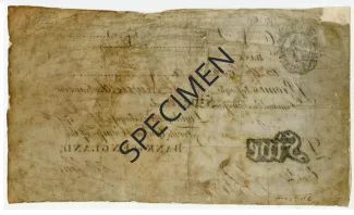 England 5 Pounds, 1793 reverse