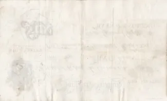 England 5 Pounds, 1945-1956 reverse