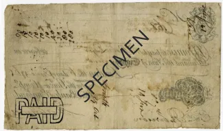 England 80 Pounds, 1759-1775 reverse