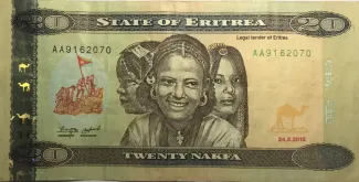 Eritrea 20 Nakfa, 2015 image
