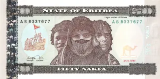 Eritrea 50 Nakfa, 1997 image