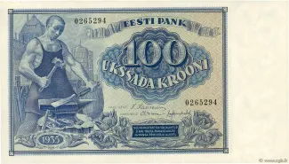Estonia 100 Krooni, 1935 image