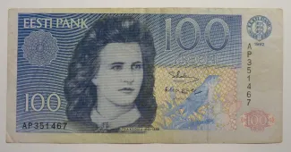 Estonia 100 Krooni, 1992 image