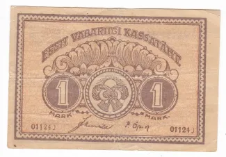 Estonia 1 Mark, 1919 image